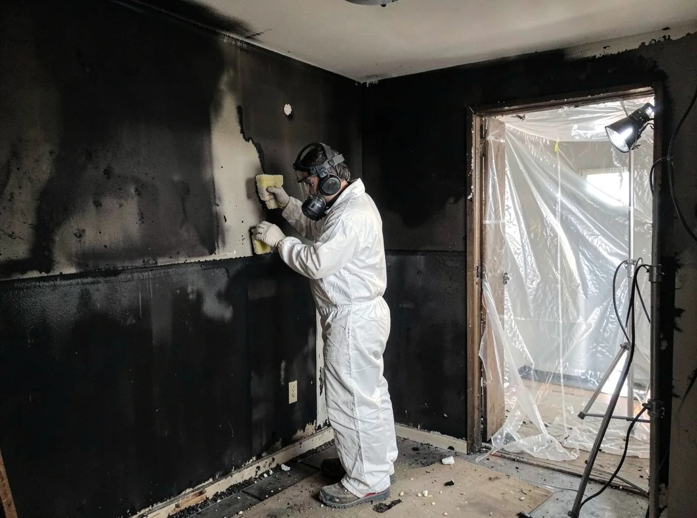 Fire Damage Restoration company in Petroleum, IN